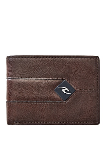 Rip Curl brown Direction PU All Day Wallet EA83EAC49E2270GS_1