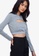 ZALORA BASICS grey Cut Out Hooded Cropped Top DF29EAA80B2952GS_3