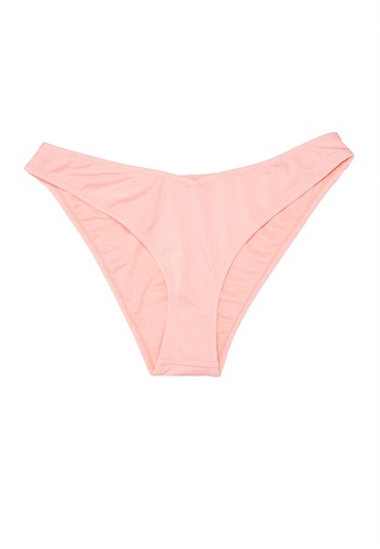 LC Waikiki pink Plain Bikini Bottom 37D0CUSF351A18GS_1