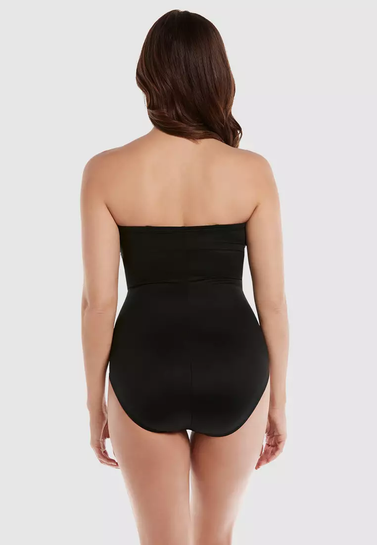 Miraclesuit discount strapless swimsuit