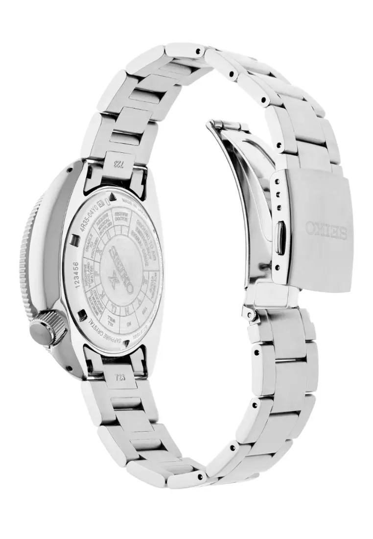 Seiko Prospex ‘Tortoise’ Land Edition Black Dial Stainless Steel Band Automatic Watch SRPH17K1