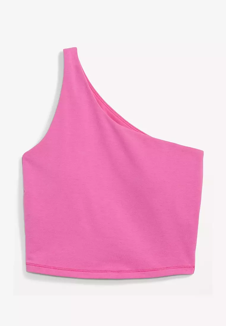 網上選購Old Navy Powerchill Longline One Shoulder Sports Bra 2023