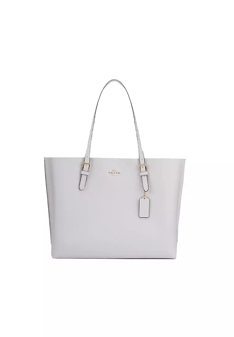 Coach white tote bag store