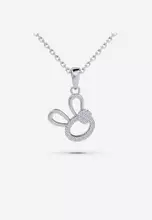 Sterling Silver - Rhodium Plated