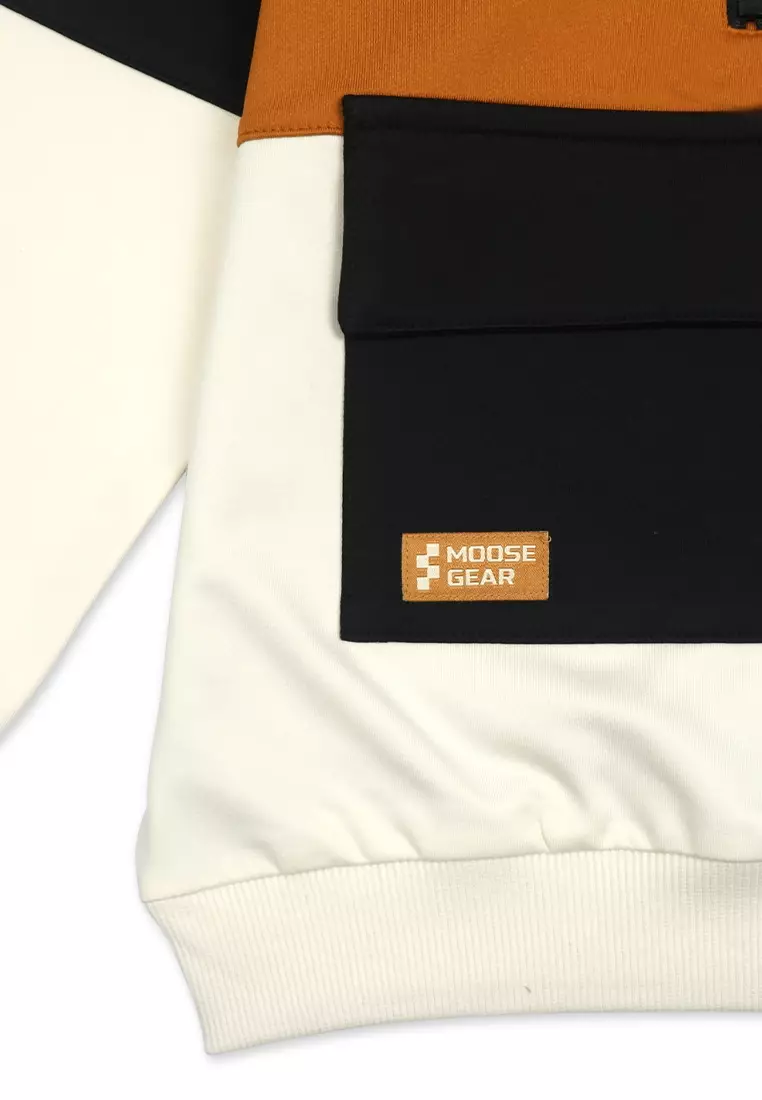 Boys Jacket With Hood And Print Details