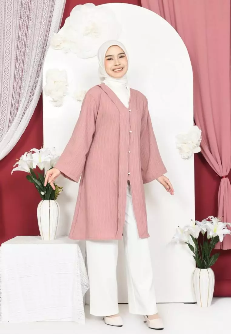 Mahira Tunic - Dove M19325 R8S2
