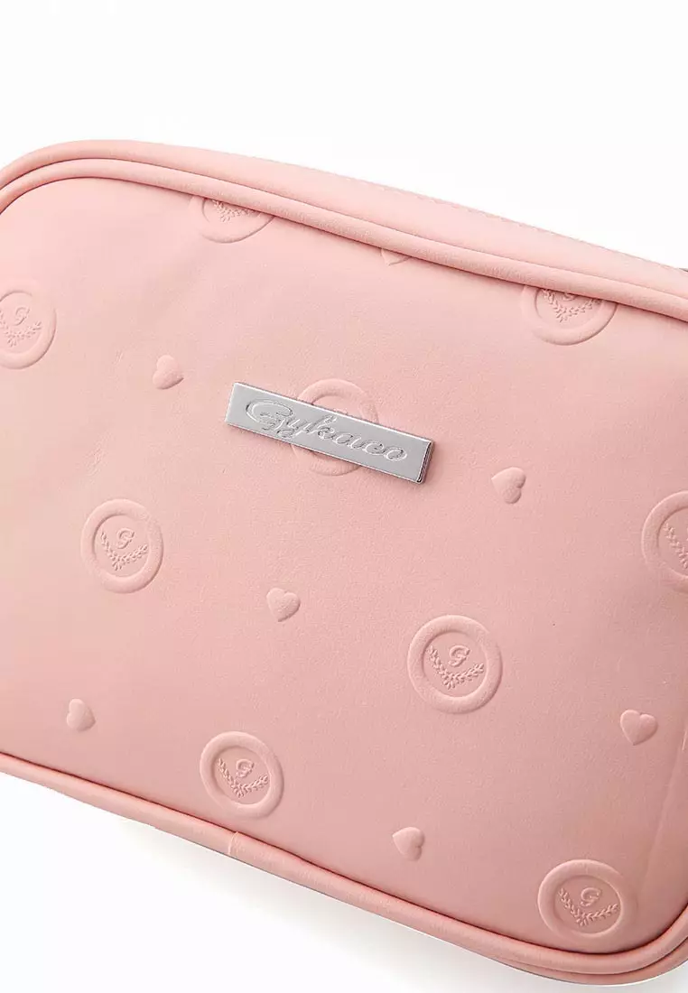 GYKACO MIURI Pink - Tas Wanita Sling Bag - Fashion Top Handle Bag (Import)