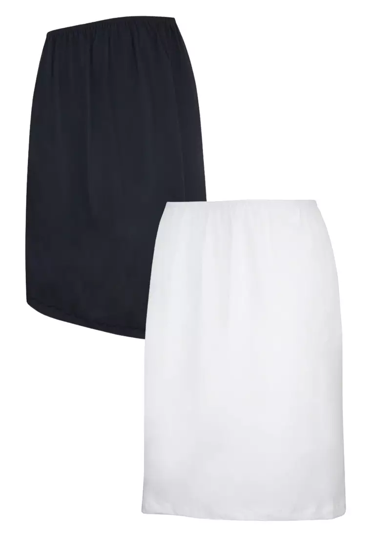 2-in-1 Pack Cotton Halfslip Women Underwear