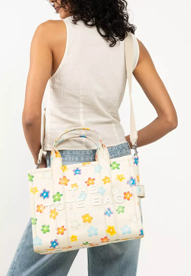The Wild Daisy Canvas Medium Tote Bag