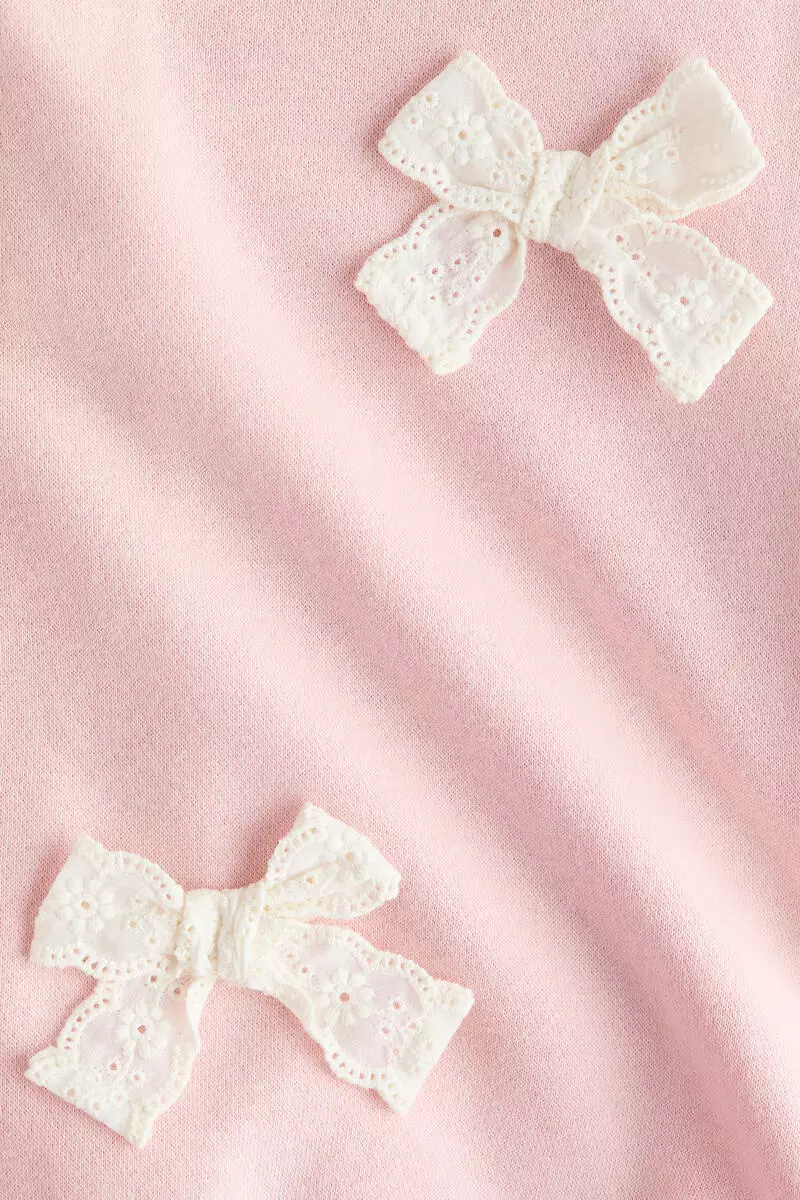 Motif-detail sweatshirt