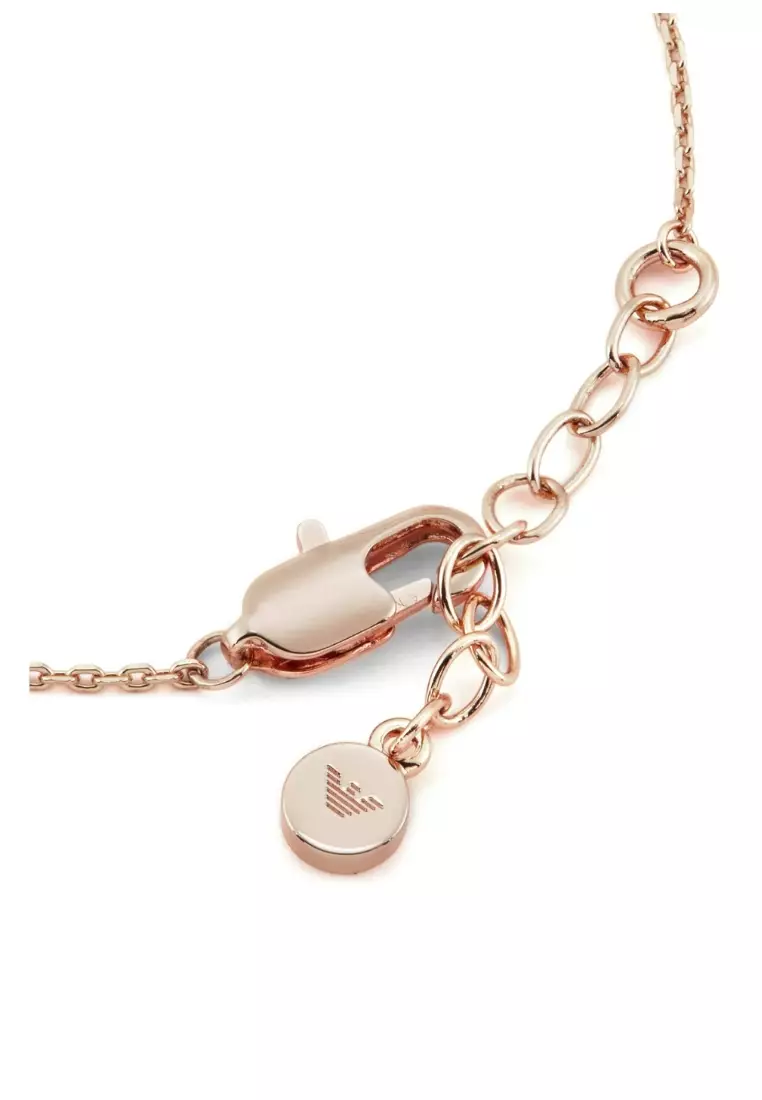 玫瑰金色黃銅手鍊 (EGS3107221)