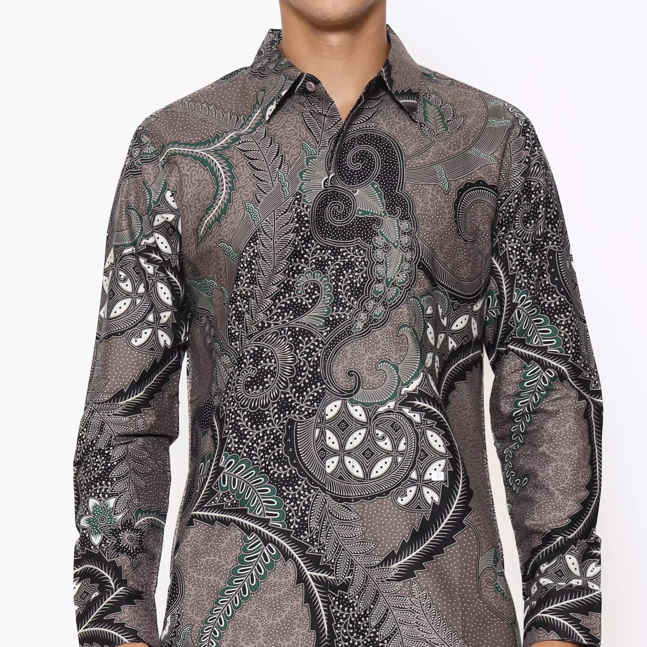 Kemeja Batik Pria - Bhatara Batik Landon - Atasan Kemeja Batik Lengan Panjang