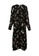 URBAN REVIVO black Floral Print Long Sleeves Dress 7C828AA8C86F3DGS_5