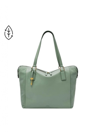 Fossil green Jacqueline Tote Bag 459F6AC8A75219GS_1