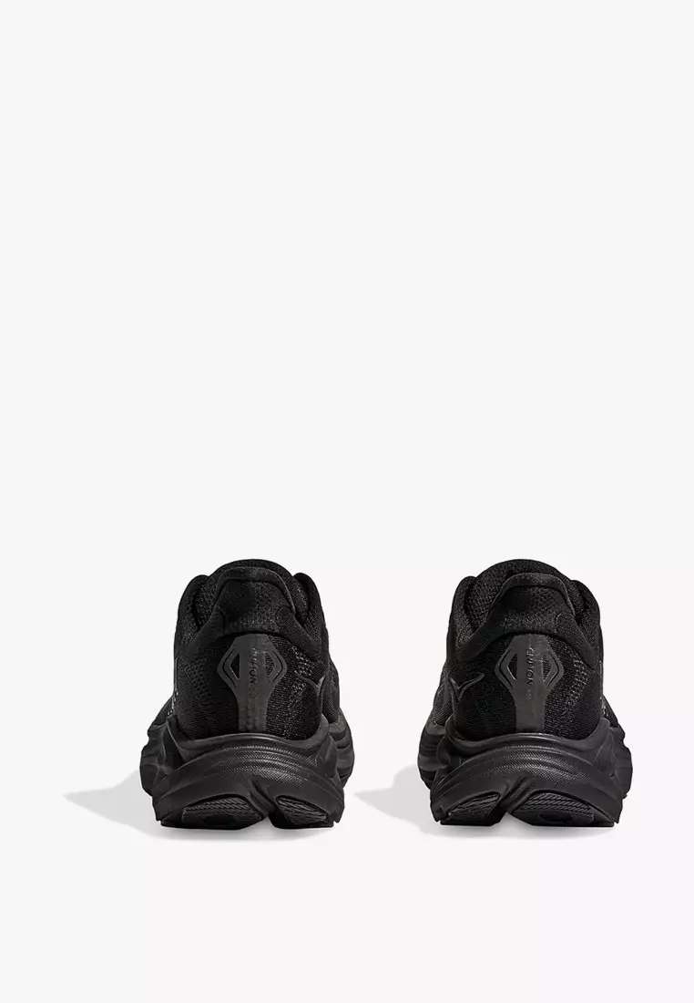 Clifton 10 Wide Men's Running Shoes - Black / Black