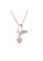 Air Jewellery gold Luxurious Butterfly Love Necklace In Rose Gold 50F25ACBE237B8GS_1
