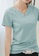 HAPPY FRIDAYS Patch Textured Fabric Short Sleeve T-shirt JW GW-88872 BB59BAA1B1127FGS_5