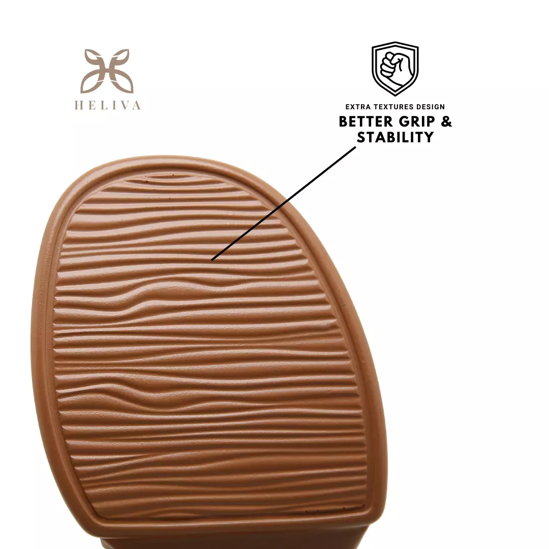 Heliva Pamela Platfrom Heels Rope Detailed Sol 6cm