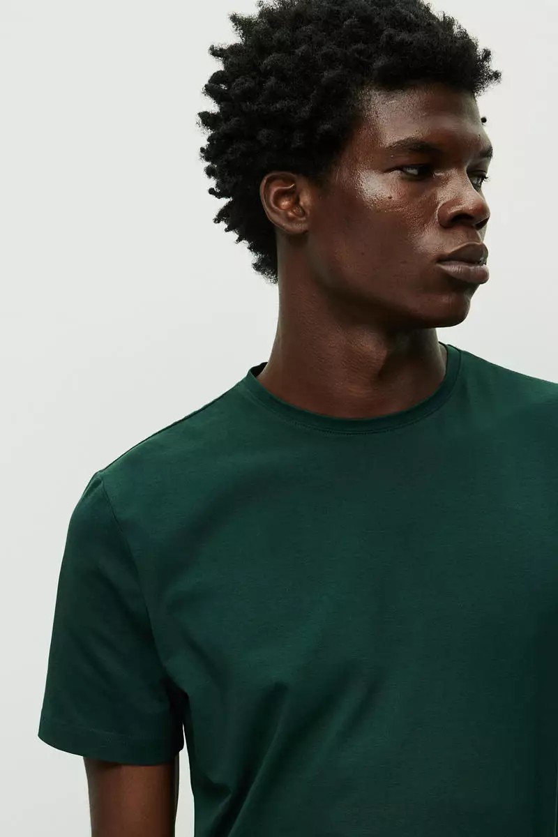 Buy H&M Slim Fit Roundnecked Tshirt 2024 Online ZALORA Philippines