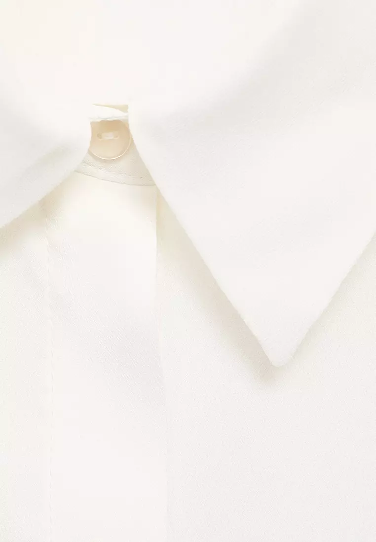 Fluid Long-Sleeved Blouse