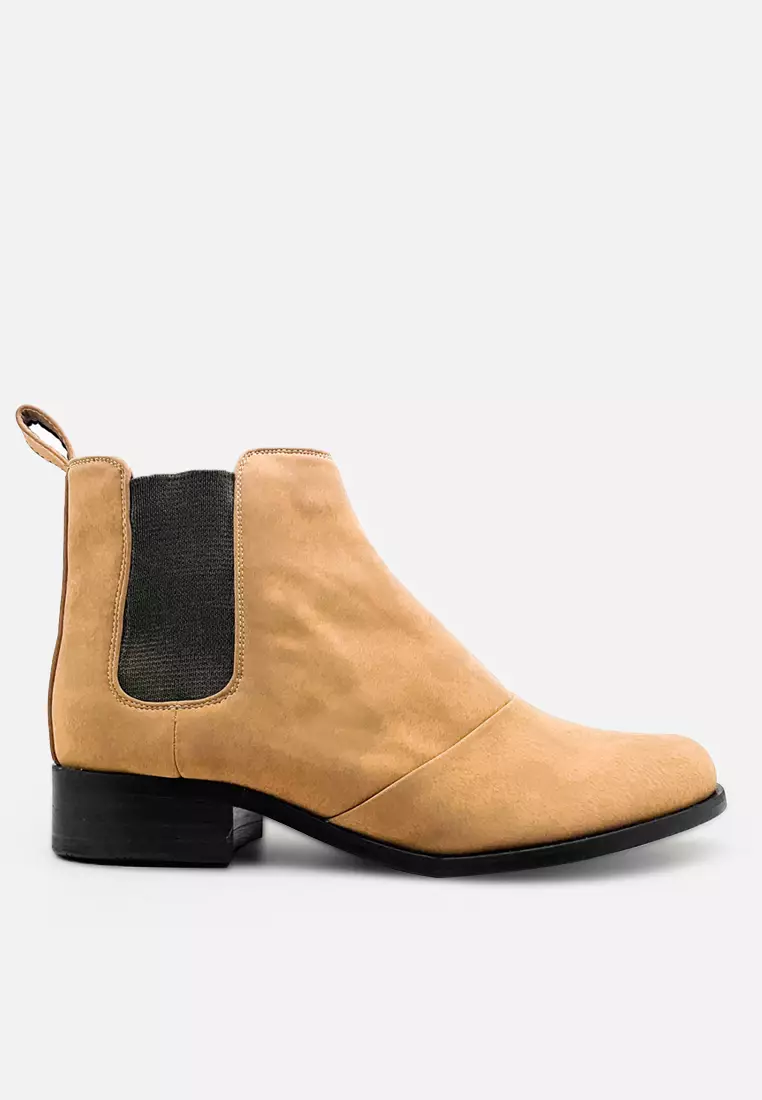 Women Brown Chelsea Boots
