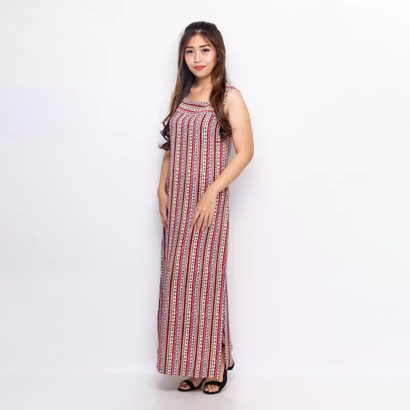 Ivana Maxi Dress In Red