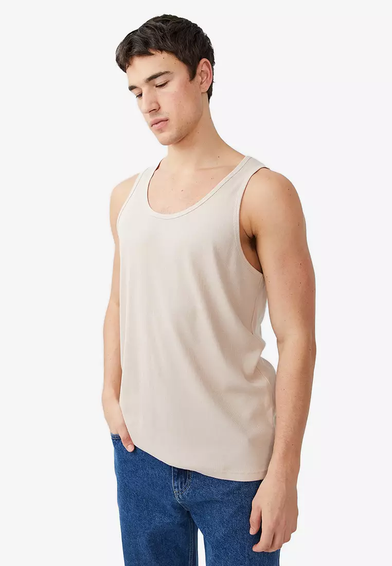 Mens loose fit tank tops on sale