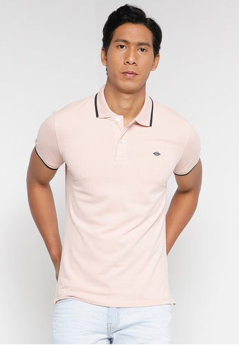 BLEND pink Classic Polo Shirt 13639AA9C076A6GS_1