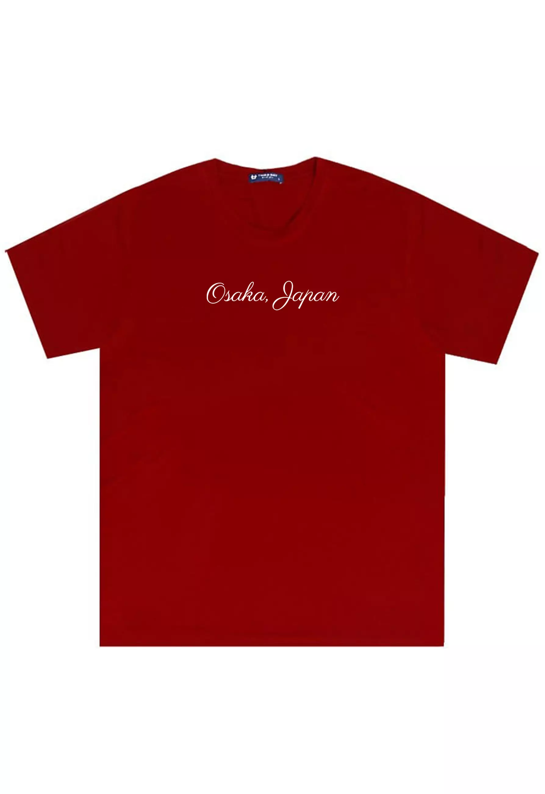 MTQ62 Third Day T shirt kaos distro jepang instacool kaos graphic script osaka japan merah maroon