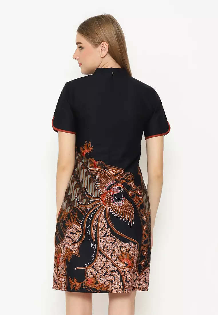 Hadinata Batik Wanita Superfine Dress Furing Rania Raditya