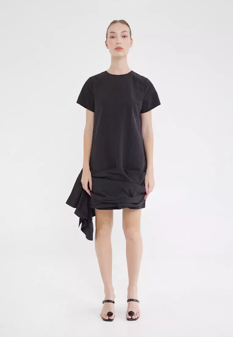 Raf X Martin Baustista Raf Snejana Short Sleeve Dress