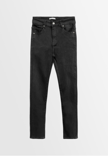 SUB black Women Skinny Fit Long Jeans DB638AAD90C26FGS_1