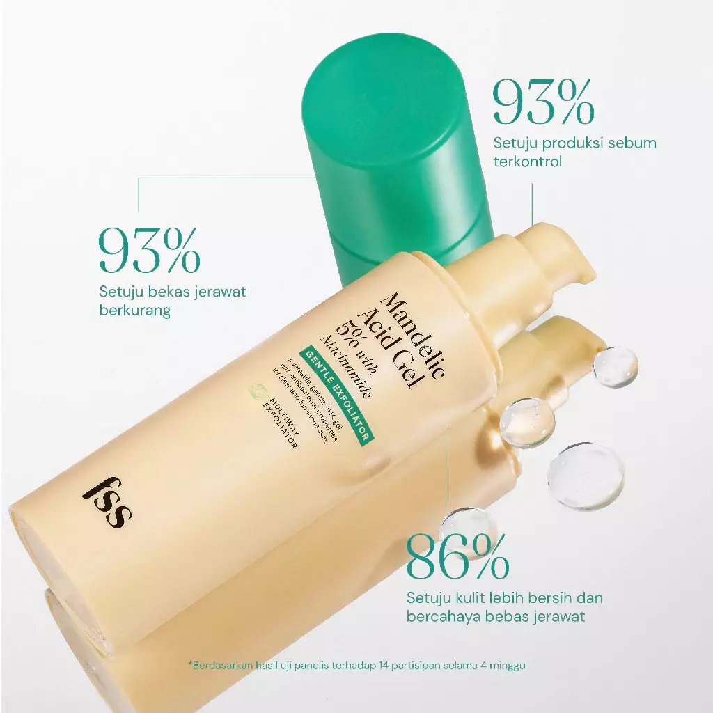 FOR SKIN'S SAKE FSS MANDELIC ACID GEL 5% WITH NIACINAMIDE 150ML