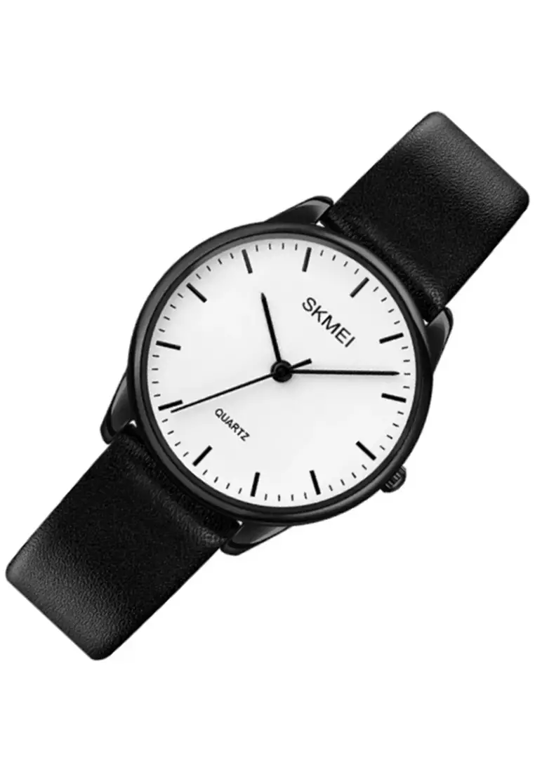 Jam Tangan Analog Pria Waterproof Strap Tali Material PU Leather IR83 ORIGINAL