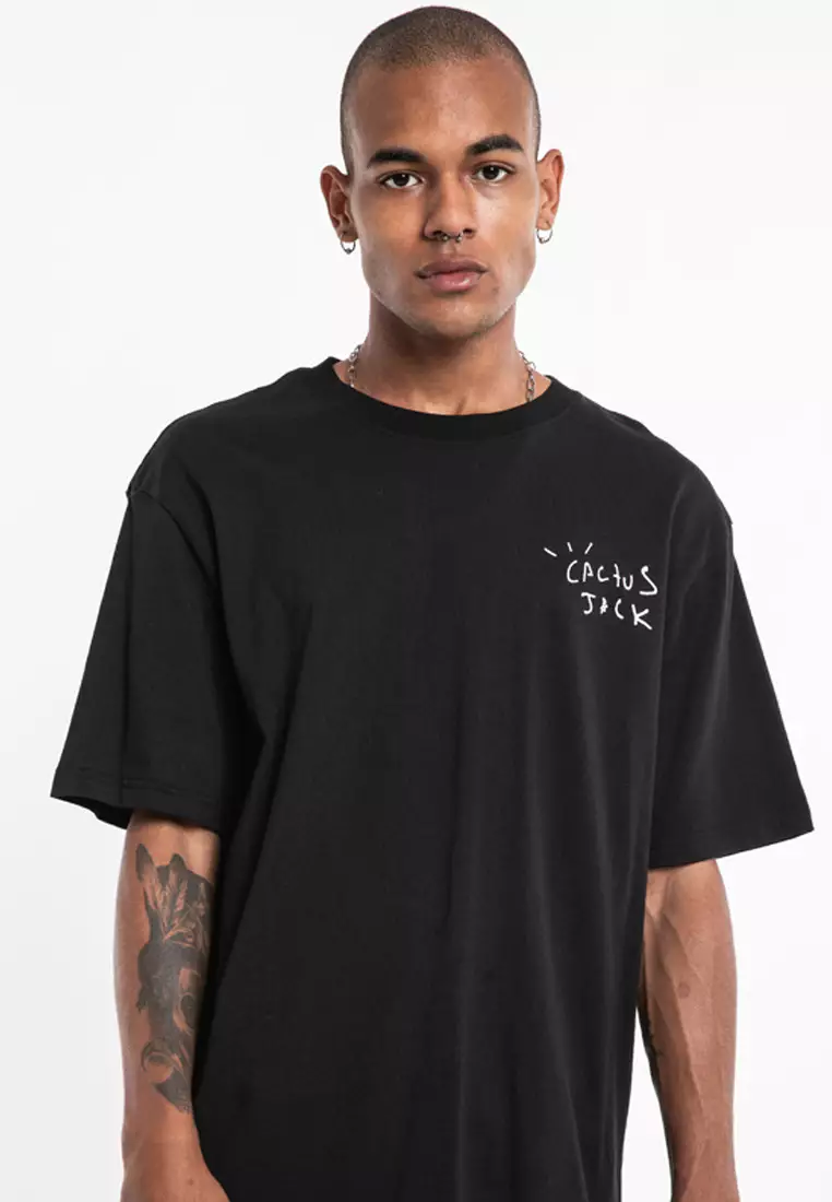 black cactus shirt