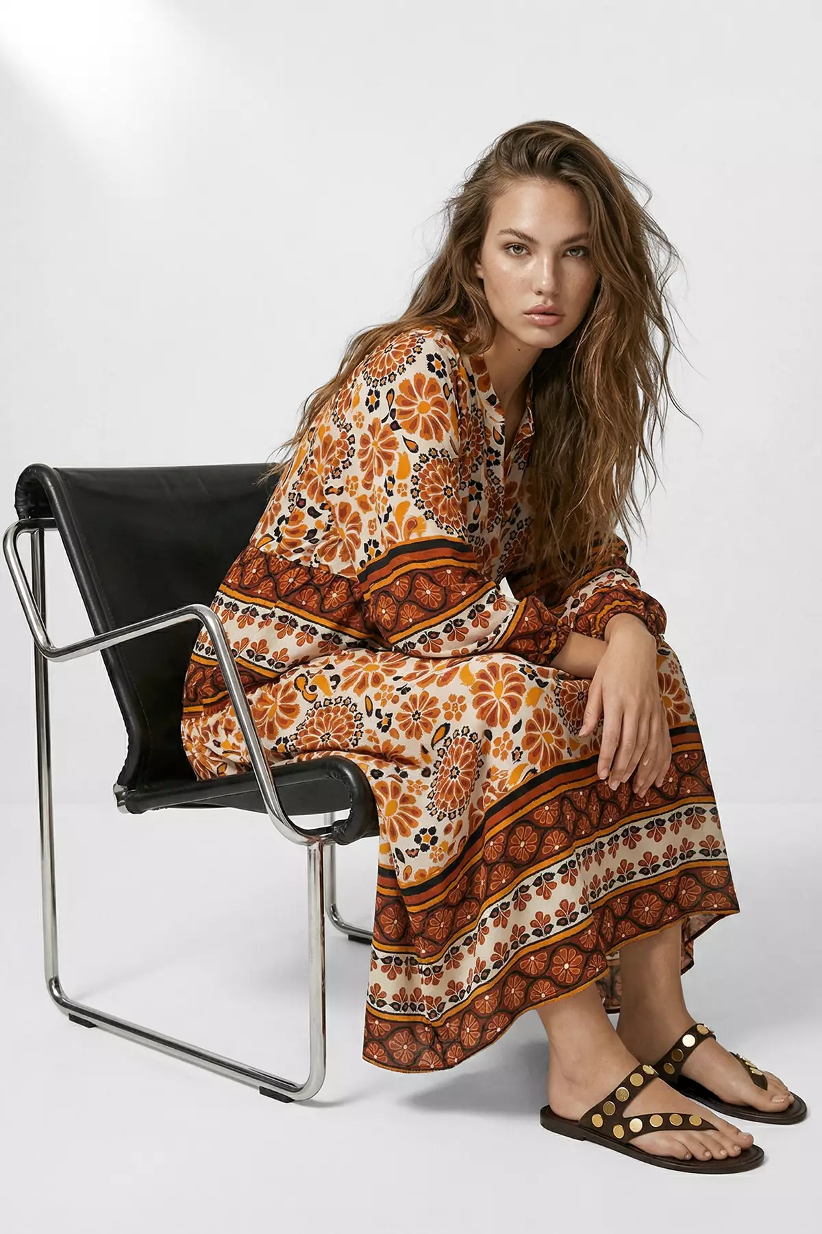 Tan Unlined Ethnic Woven Dress&Jumpsuit Shally Hijab Dress Tctss24Eb00221