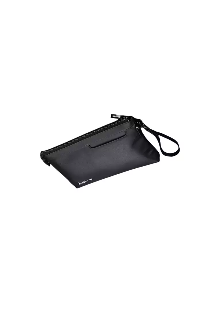 Dompet Clutch Pria Wanita Bahan Kulit PU Leather Premium BAEOS