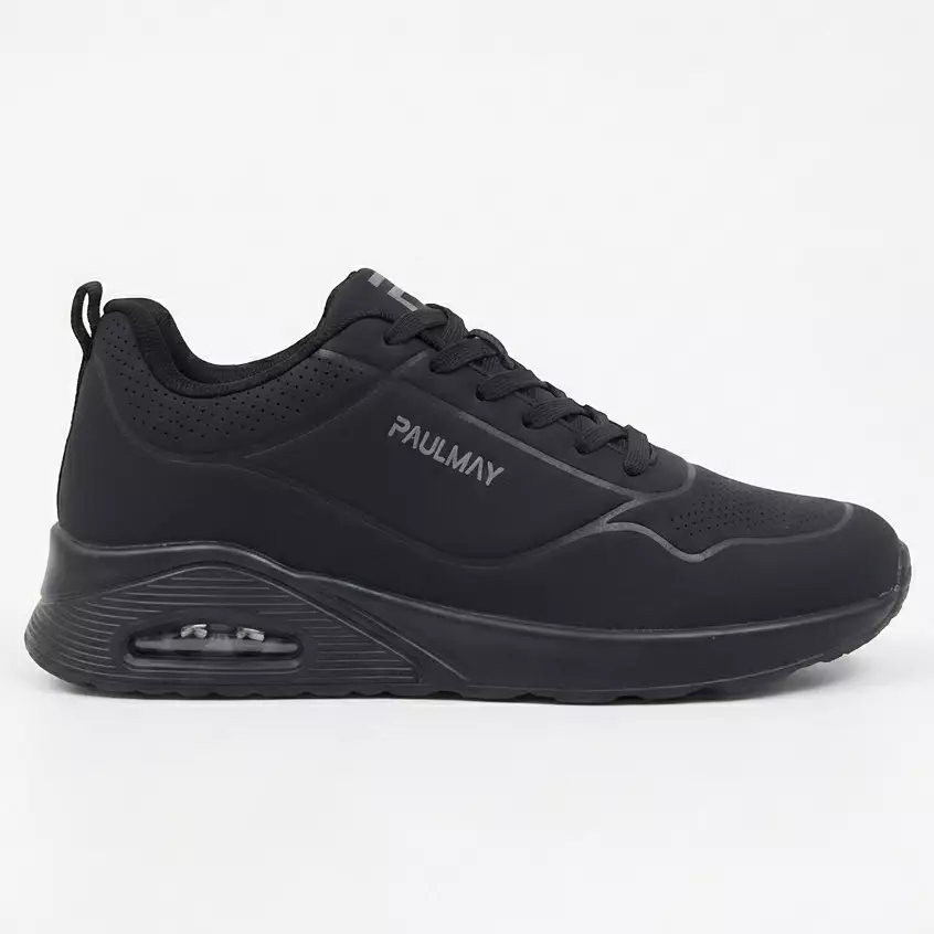PAULMAY - Sepatu Sneakers Uno Series Black
