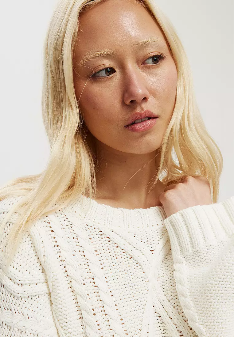 Oversized Cable Sweater