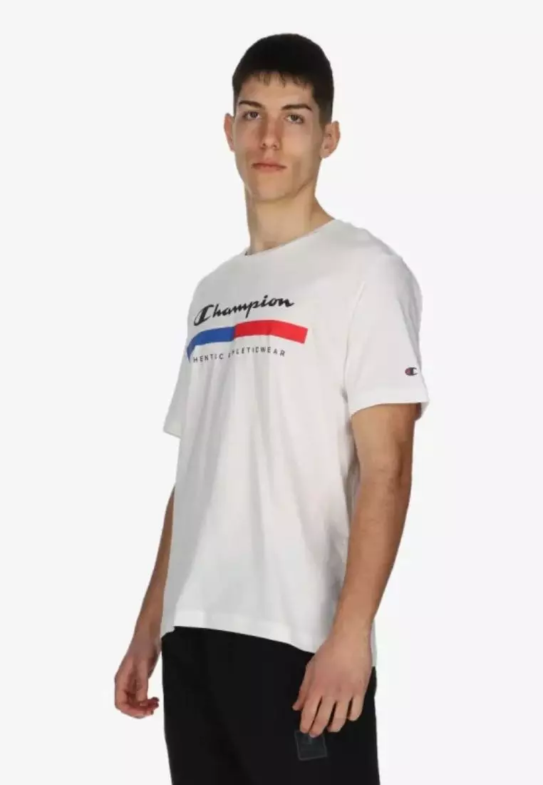 Graphic Crewneck T-Shirt With Print