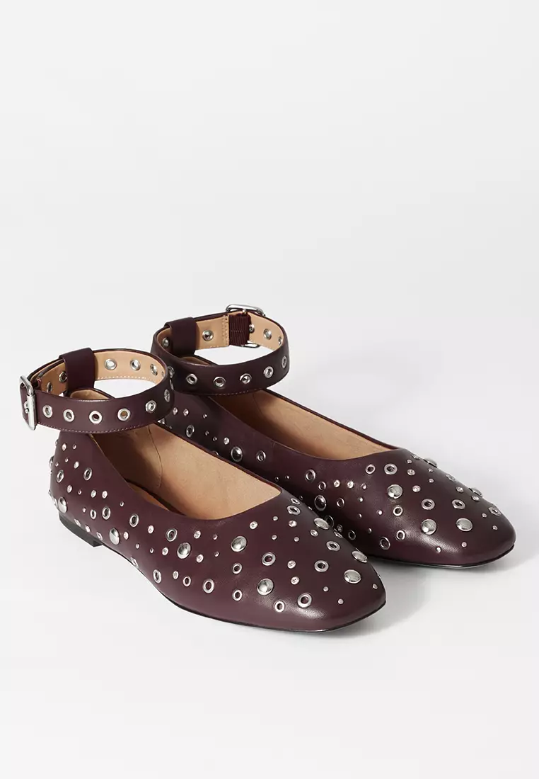 Embellished Ballet Flats