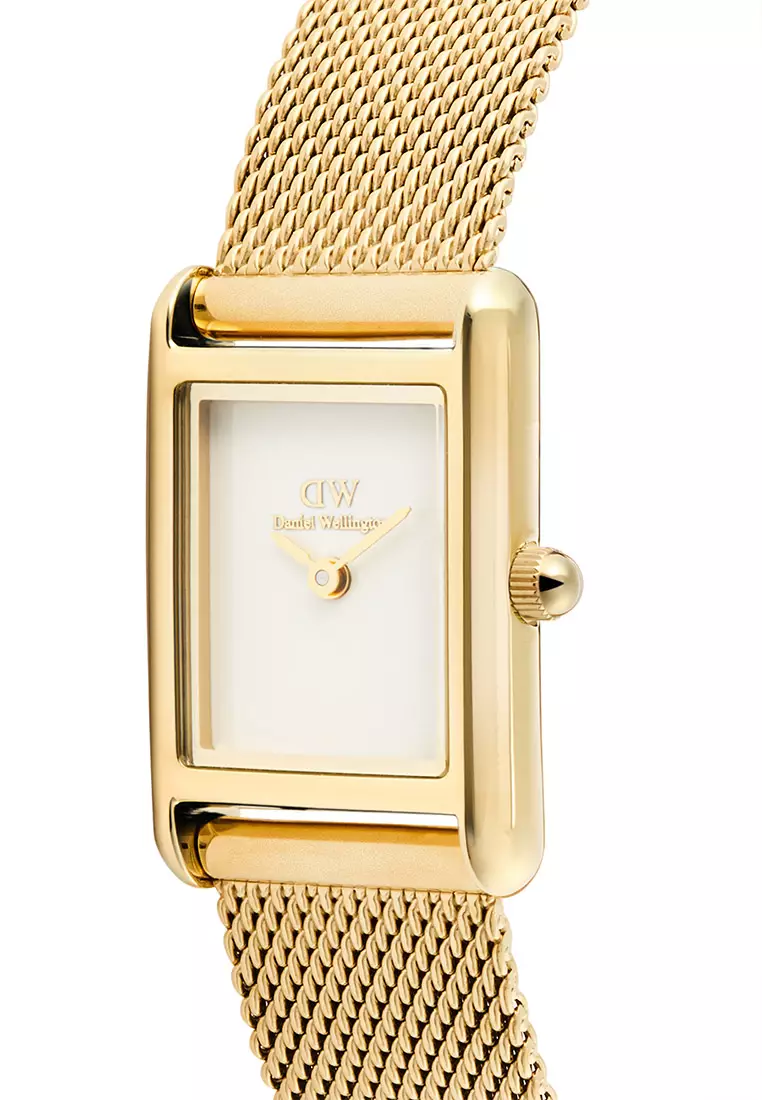 Bound Mini Evergold White Gold - Women Watch stainless steel watch DW Official Authentic Original 女士手錶 不銹鋼手錶 DW 官方 正品