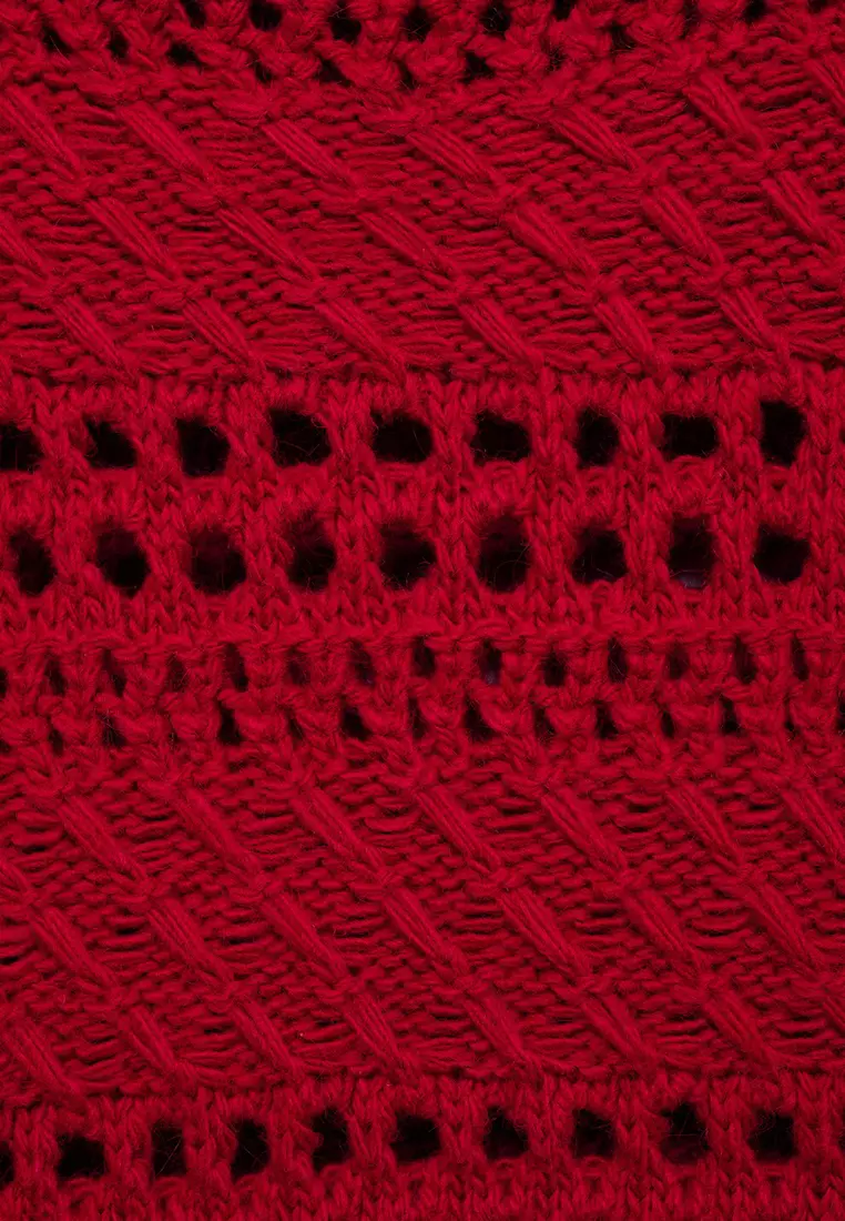 Openwork Knit Sweater