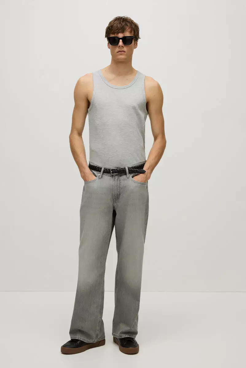 Slim Fit Ribbed vest top