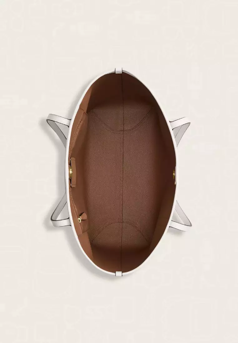 Coach City Tote Bag In Signature Canvas Sand Chalk