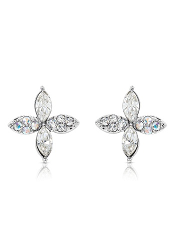 SO SEOUL silver Glimmering Marquise Cut Stud Earrings 34C44AC43B7026GS_1
