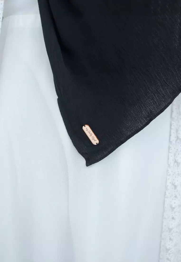 Pasmina Instan Organic Alia Black