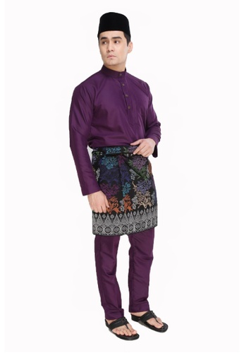 Amar Amran purple Baju Melayu Moden F587CAA229D5BDGS_1