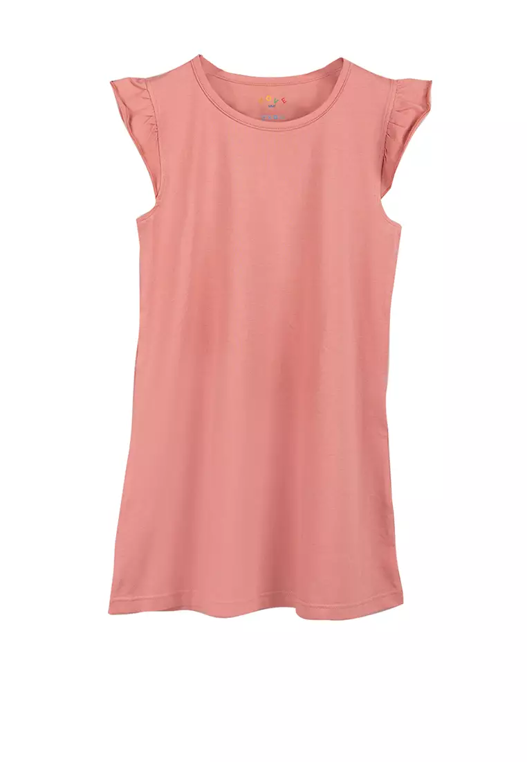 MMF Move Three-Pack Dress with Ruffle Sleeves For Girls