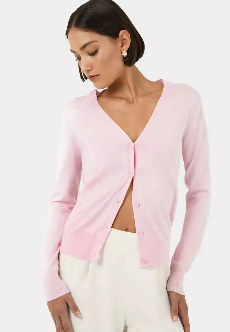Buy FORCAST Nicolette V-Neck Knit Cardigan 2026 Online | ZALORA